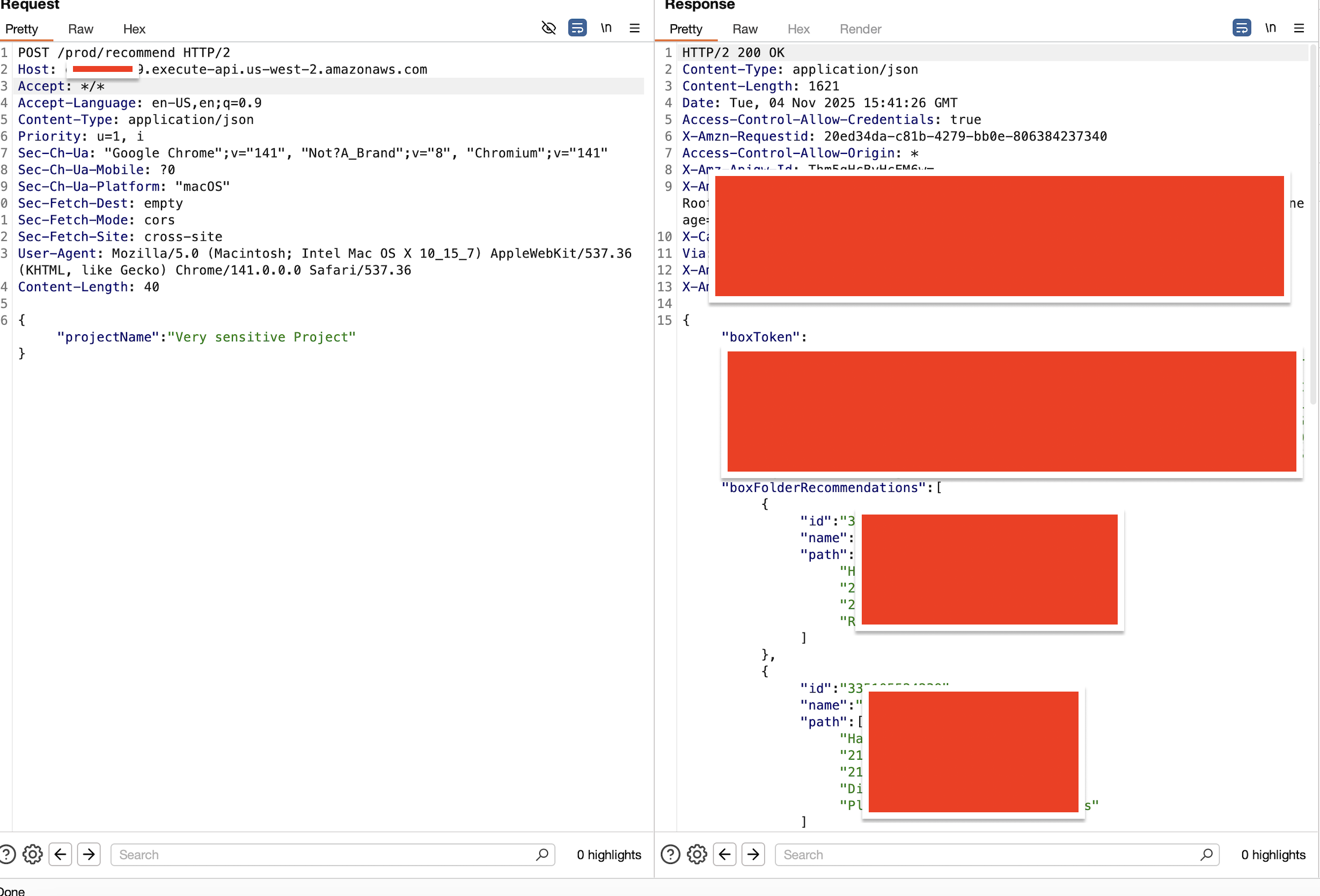 Response screenshot placeholder